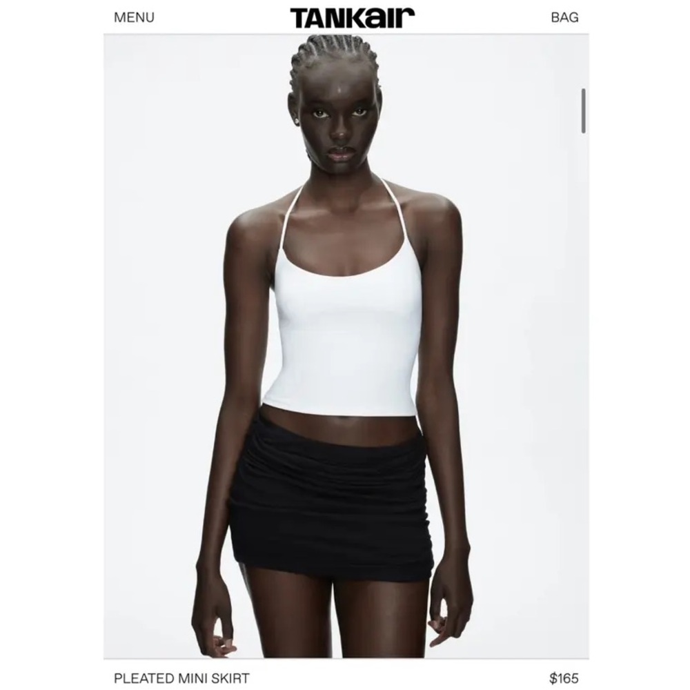 Tankair pleated mini skirt size M
